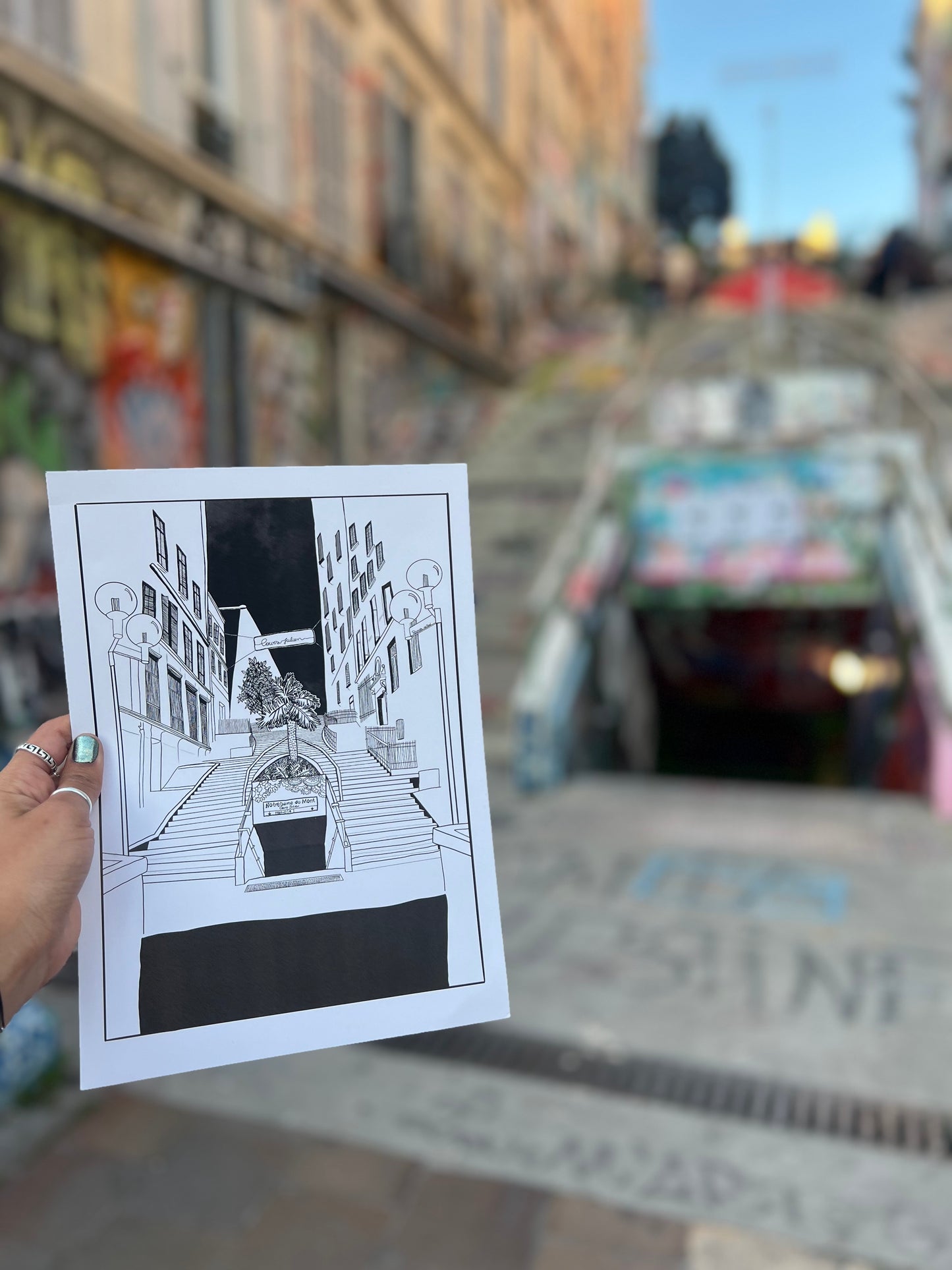 Cours Julien - Affiche Demello Art