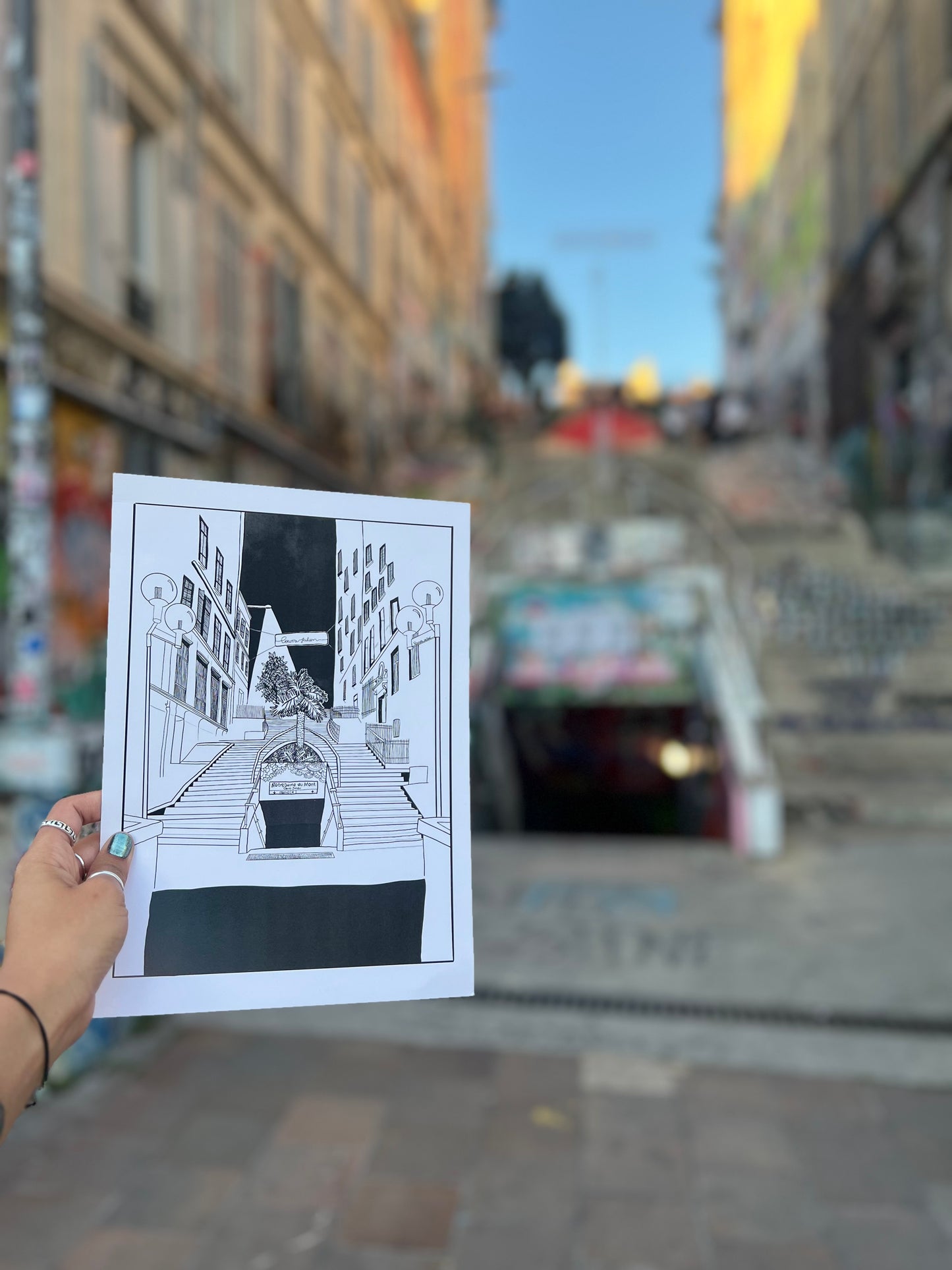 Cours Julien - Affiche Demello Art