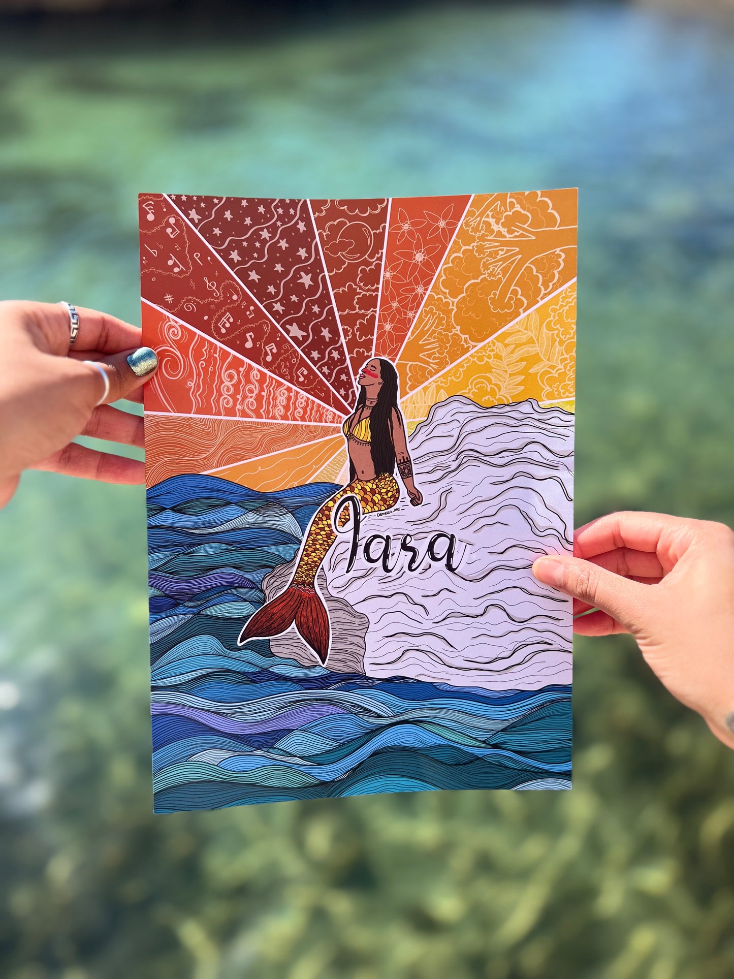 Iara - Affiche - Folklore Brésilien