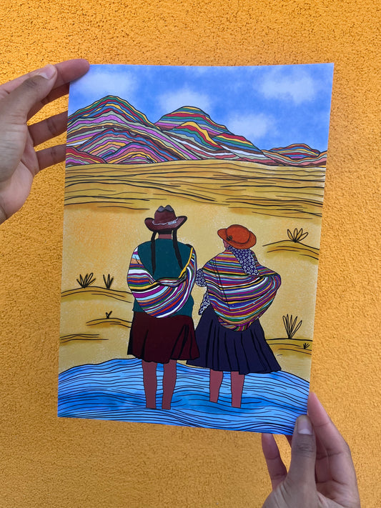 Dunas du Peru - Affiche Demello Art