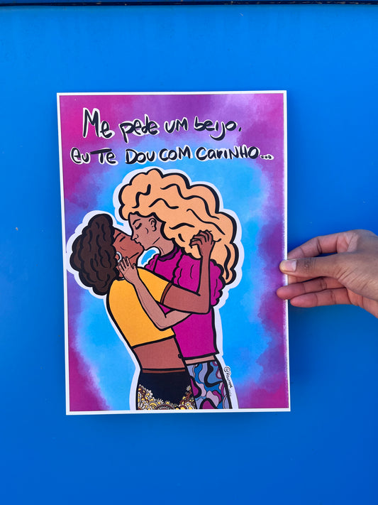 Me pde um beijo- Demello Art
